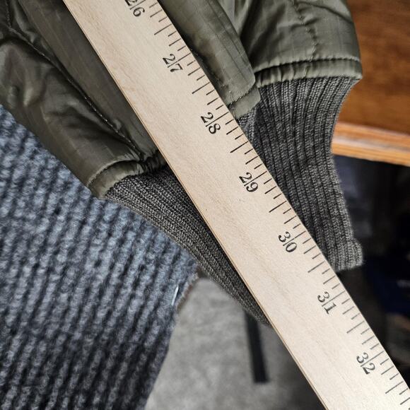 Vintage Bundeswehr German Army Jacket Mens LARGE / XL GrNr 10 Olive Quilted 90s - Picture 6 of 13